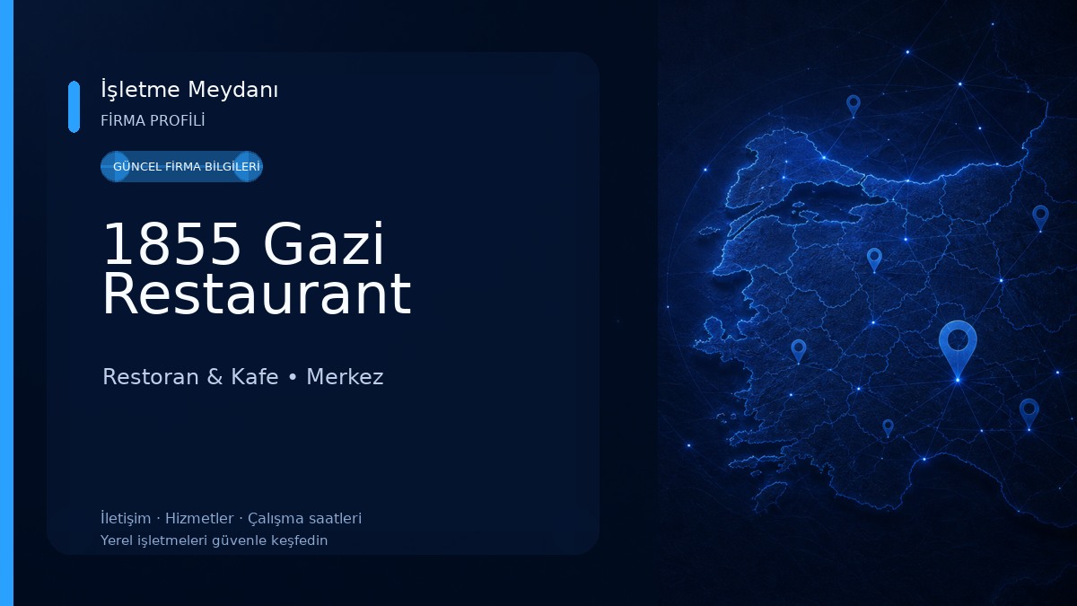 1855 Gazi Restaurant 