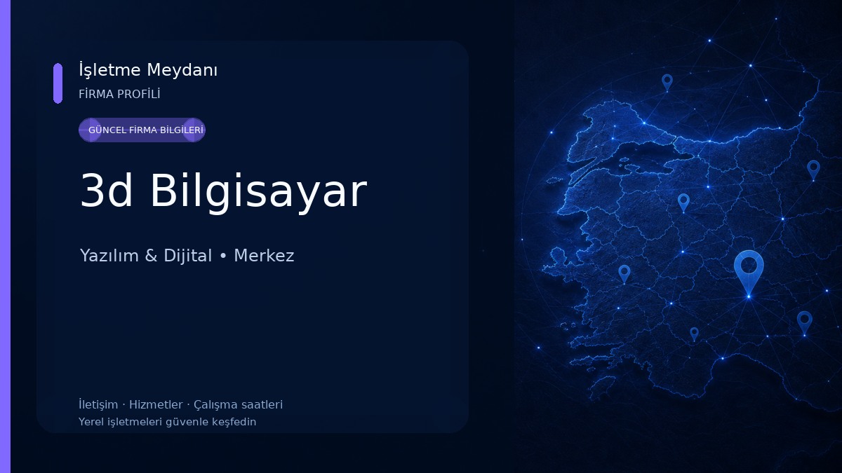 3d Bilgisayar