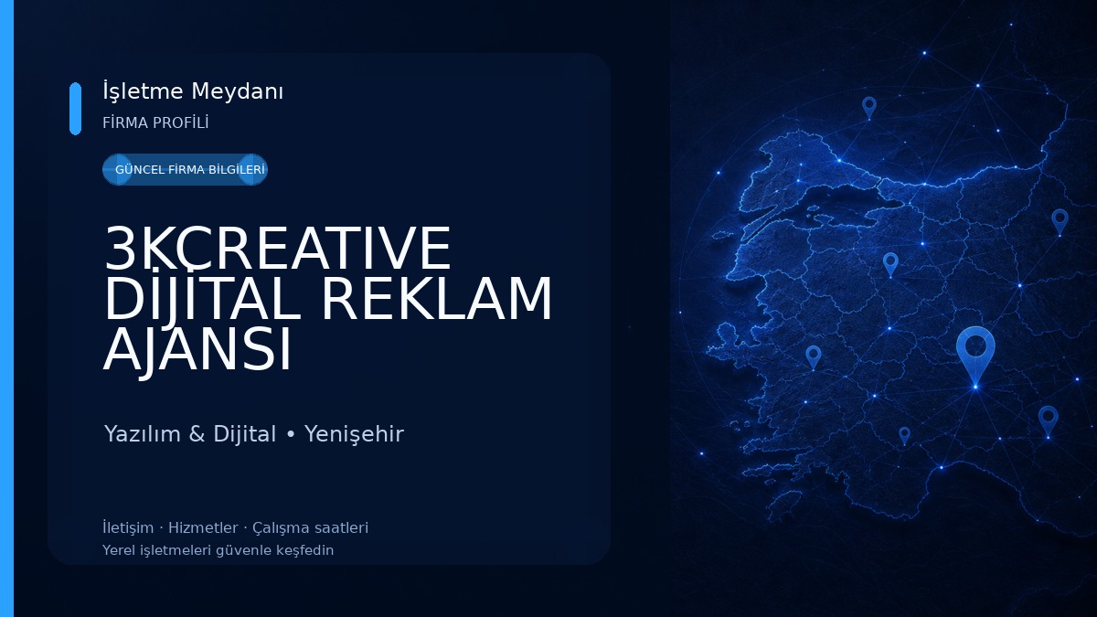 3KCREATIVE DİJİTAL REKLAM AJANSI Yazılım & Dijital