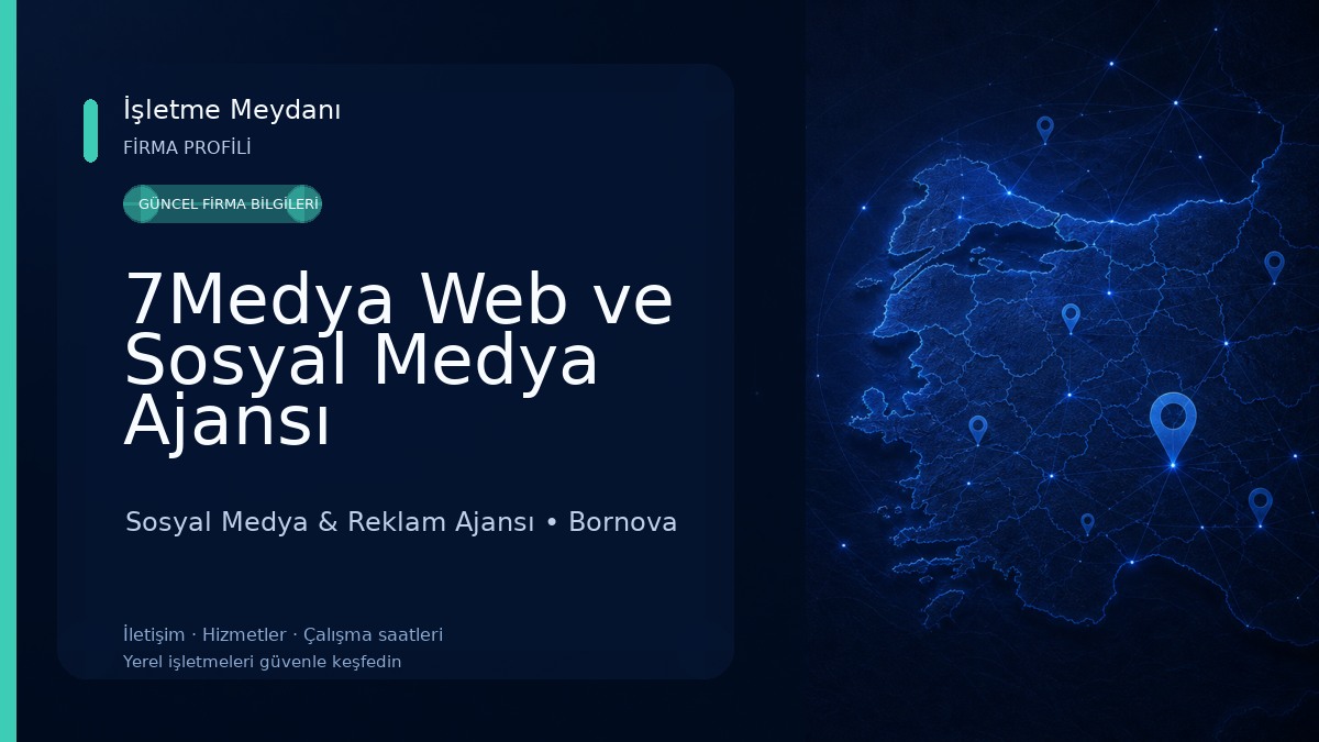 7Medya Web ve Sosyal Medya Ajansı Sosyal Medya & Reklam Ajansı