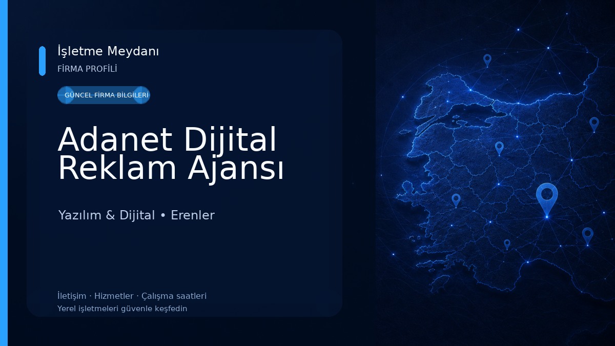 Adanet Dijital Reklam Ajansı 