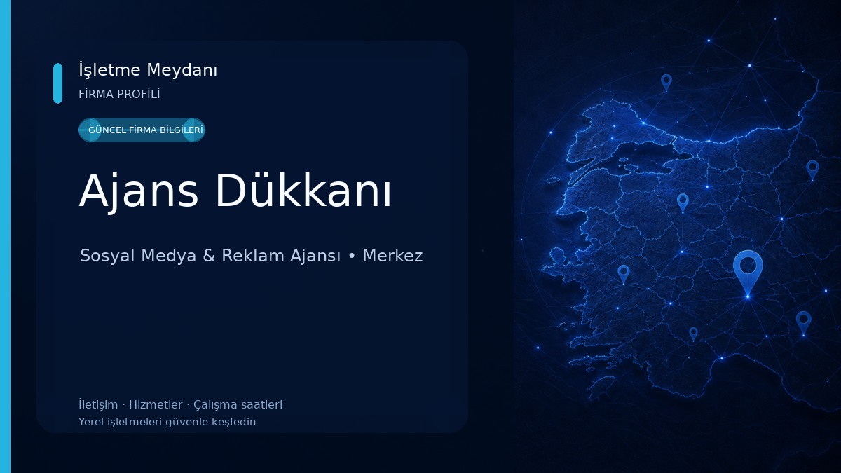 Ajans Dükkanı Sosyal Medya & Reklam Ajansı