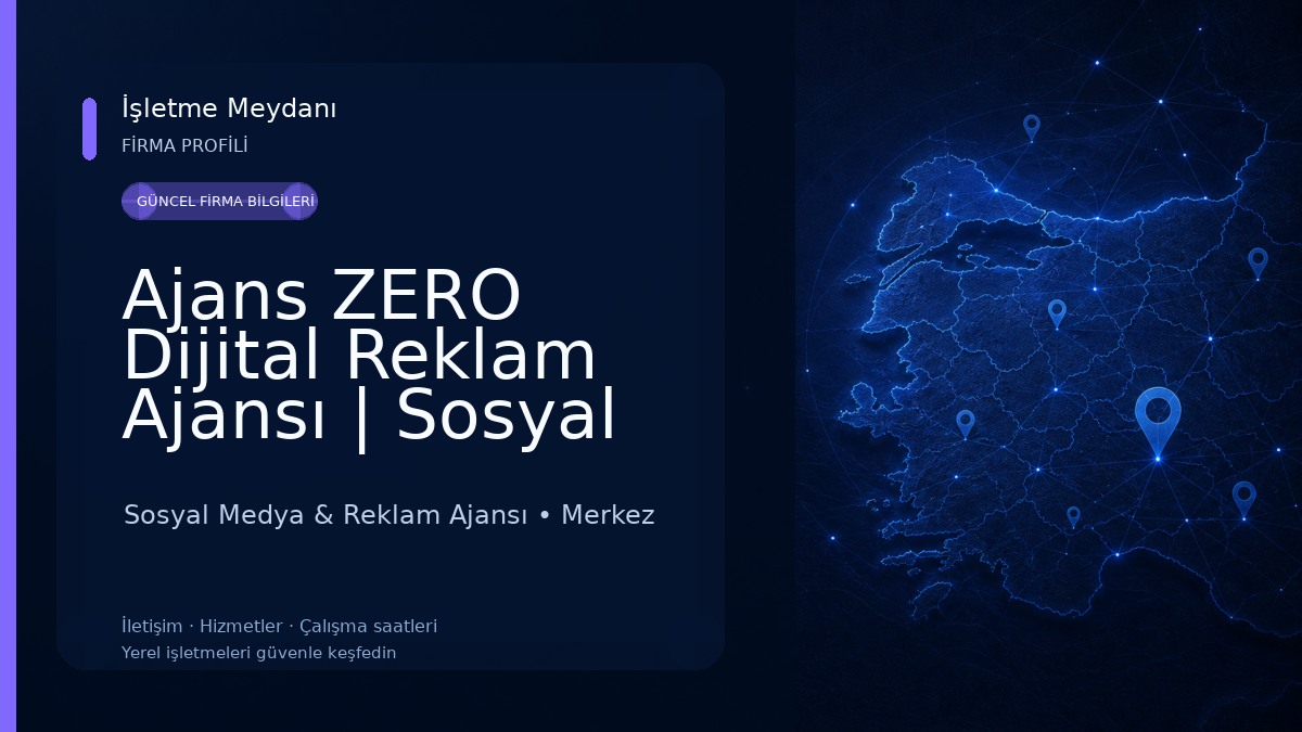 Ajans ZERO Dijital Reklam Ajansı | Sosyal Medya, Web Tasarım E-ticaret Çözümleri 