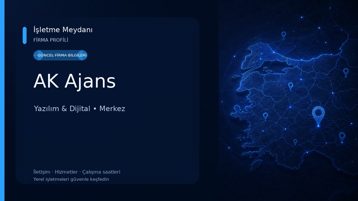 AK Ajans Yazılım & Dijital