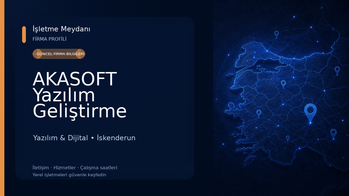 AKASOFT Yazılım Geliştirme Merkezi Yazılım & Dijital