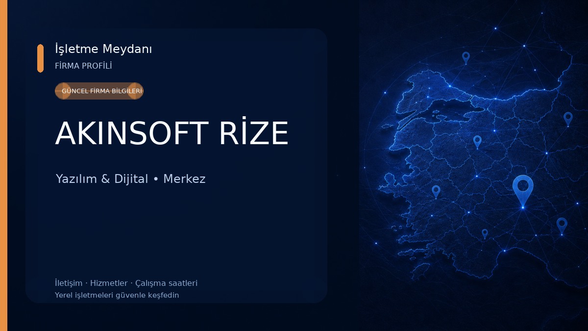 AKINSOFT RİZE