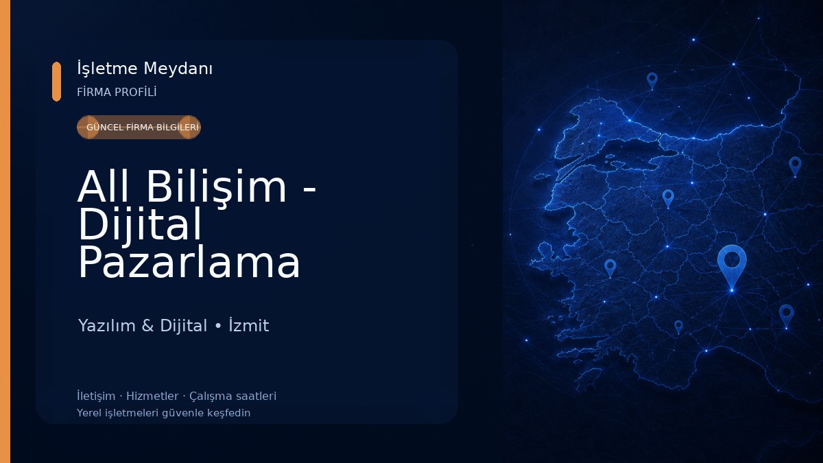 All Bilişim - Dijital Pazarlama Ajansı | E-Ticaret Çözümleri Yazılım & Dijital