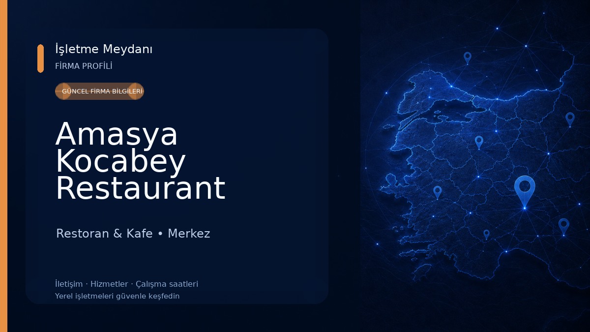 Amasya Kocabey Restaurant