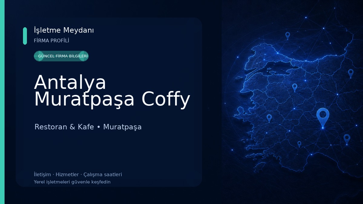 Antalya Muratpaşa Coffy Restoran & Kafe