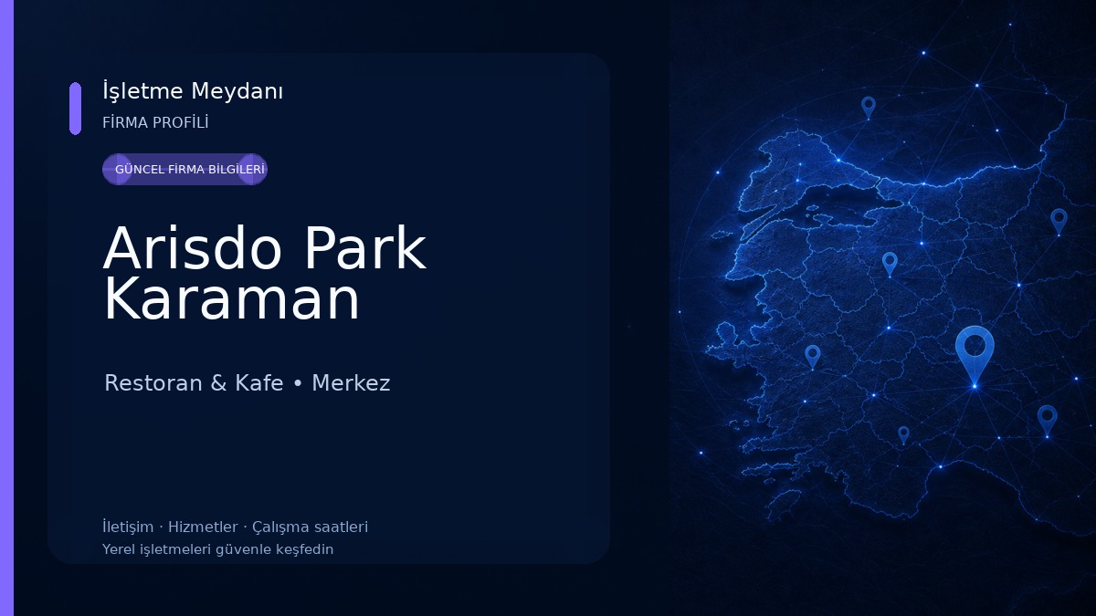 Arisdo Park Karaman