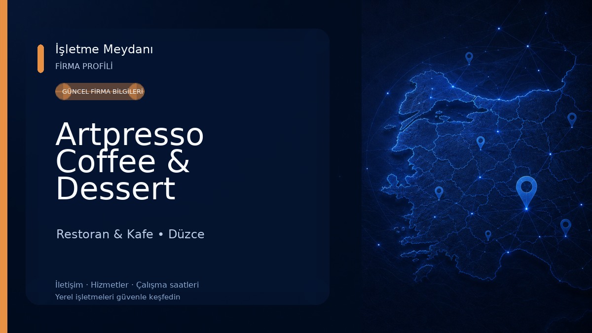 Artpresso Coffee & Dessert Restoran & Kafe