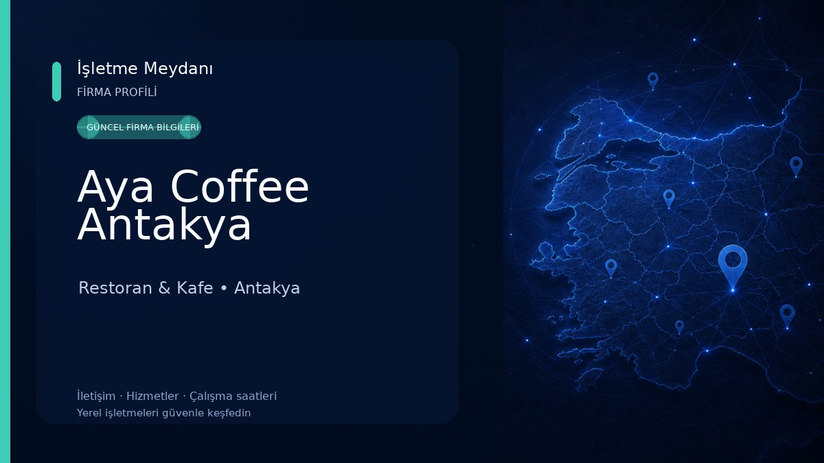 Aya Coffee Antakya Restoran & Kafe