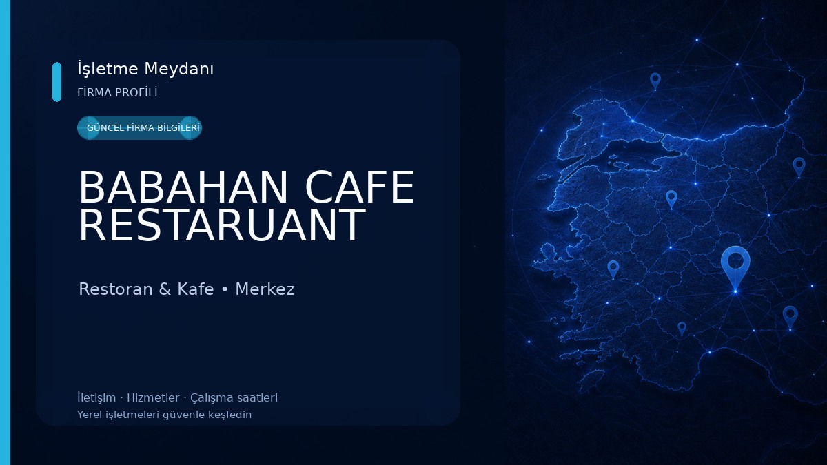 BABAHAN CAFE RESTARUANT Restoran & Kafe