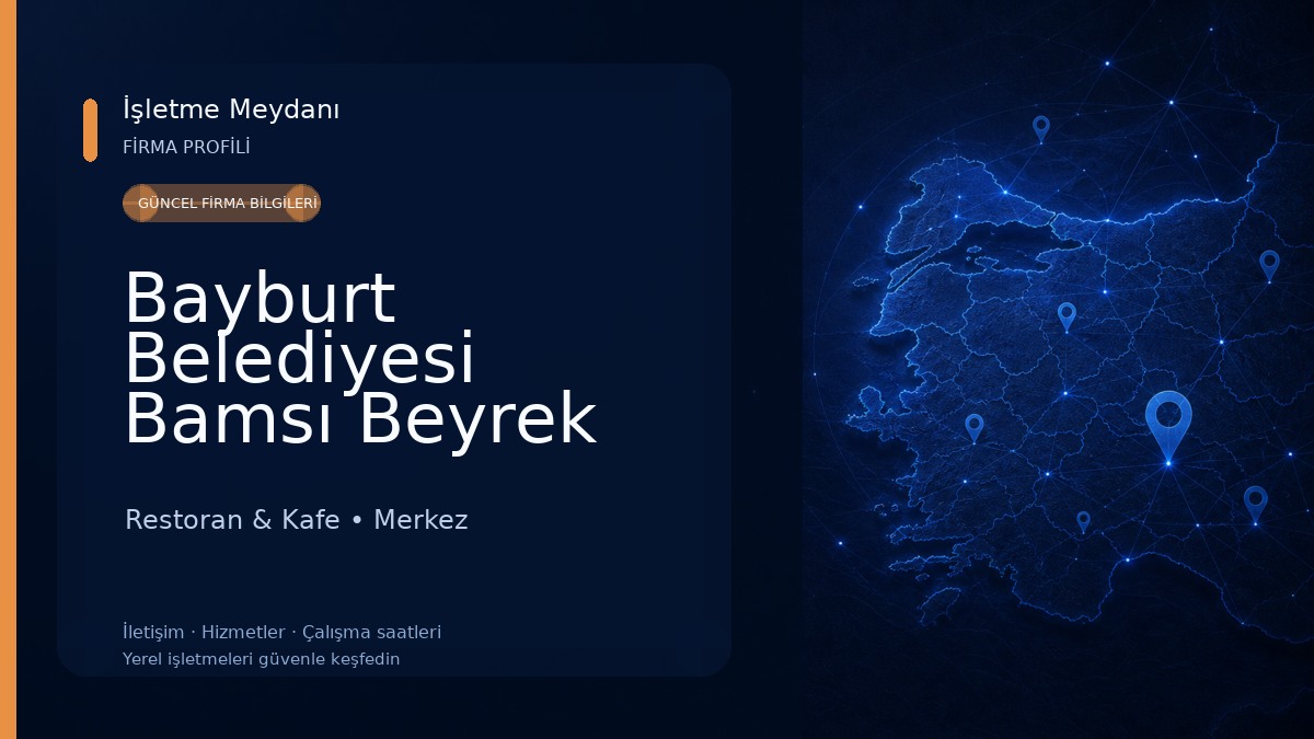 Bayburt Belediyesi Bamsı Beyrek Seyir Terası Sosyal Tesisleri Restoran & Kafe