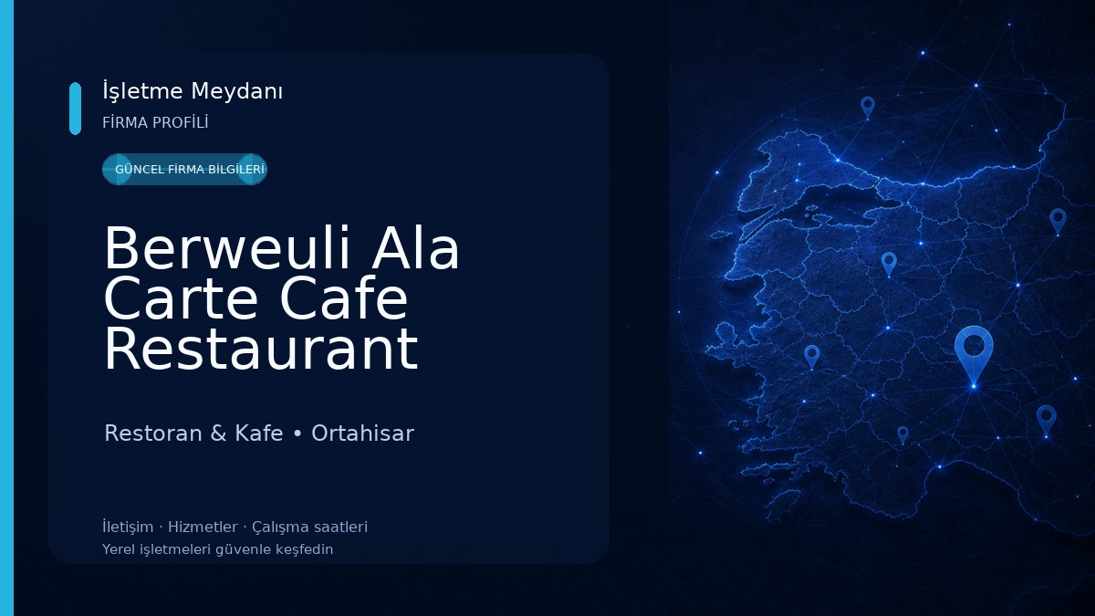 Berweuli Ala Carte Cafe Restaurant Restoran & Kafe