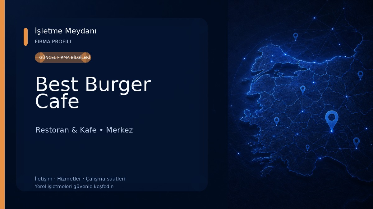 Best Burger Cafe Restoran & Kafe