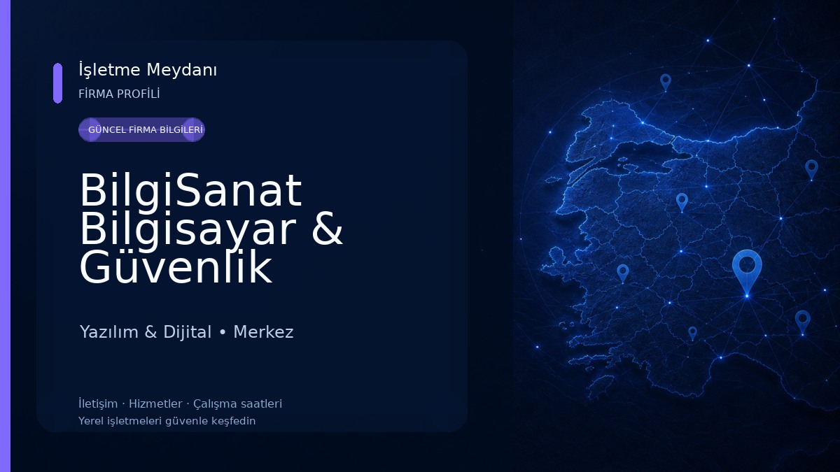 BilgiSanat Bilgisayar & Güvenlik Yazılım & Dijital