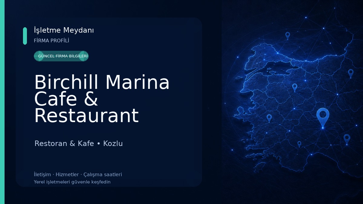 Birchill Marina Cafe & Restaurant Restoran & Kafe