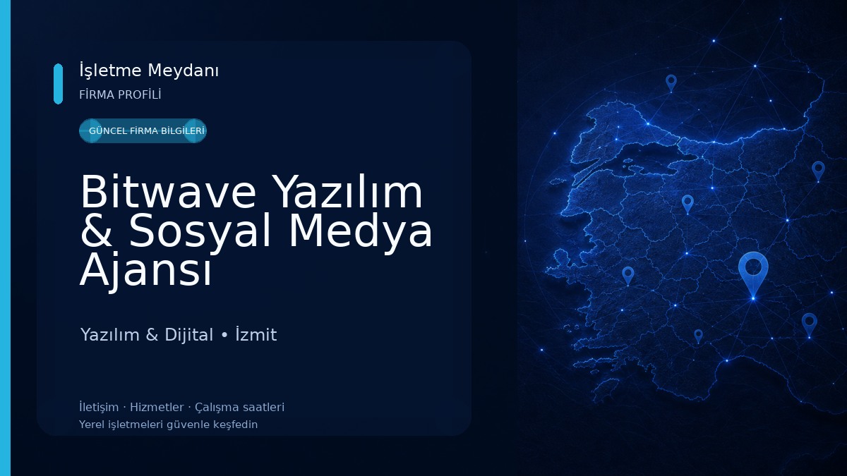 Bitwave Yazılım & Sosyal Medya Ajansı 