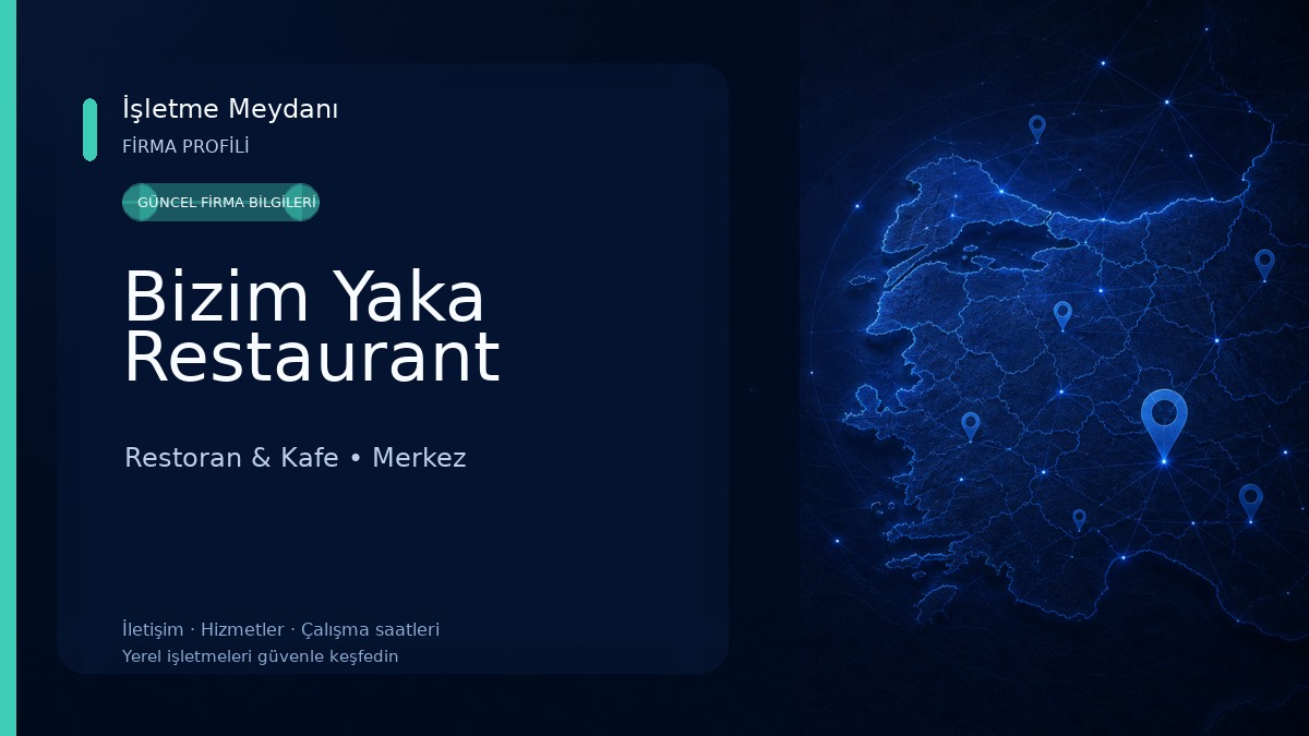 Bizim Yaka Restaurant Restoran & Kafe