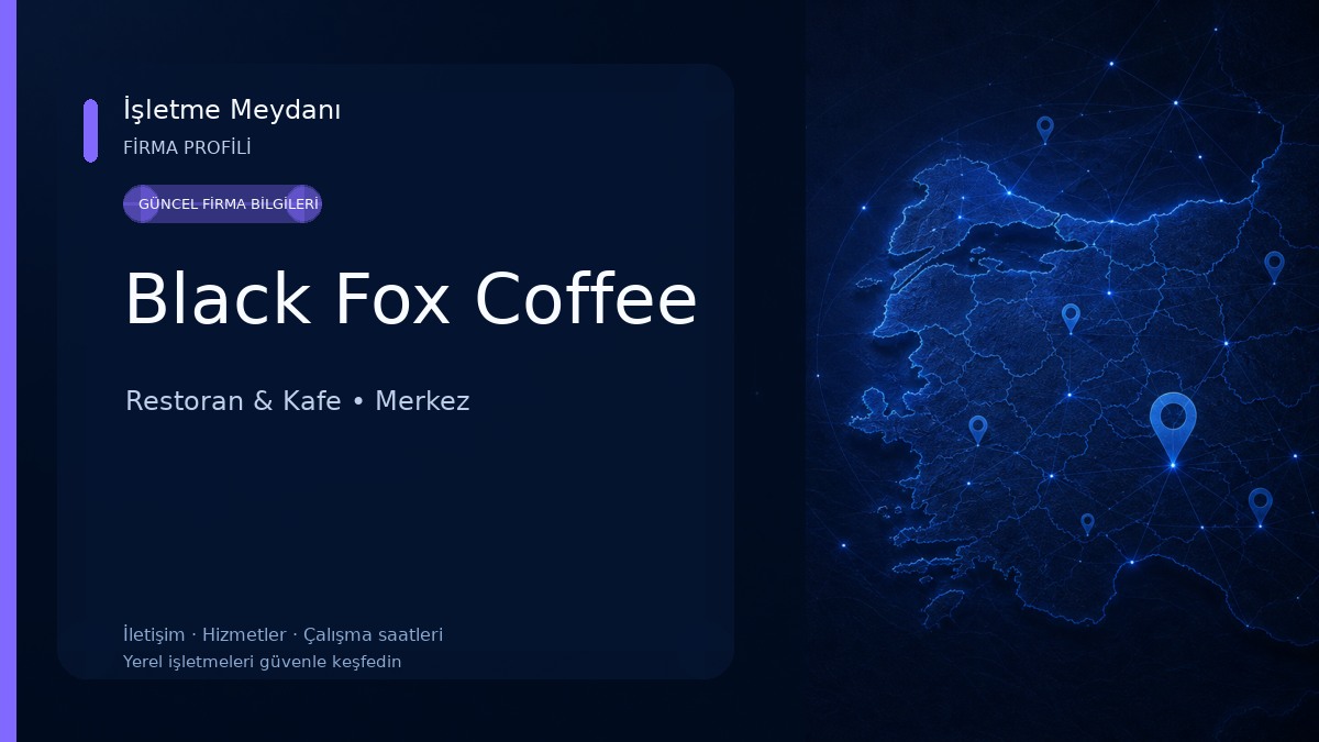 Black Fox Coffee
