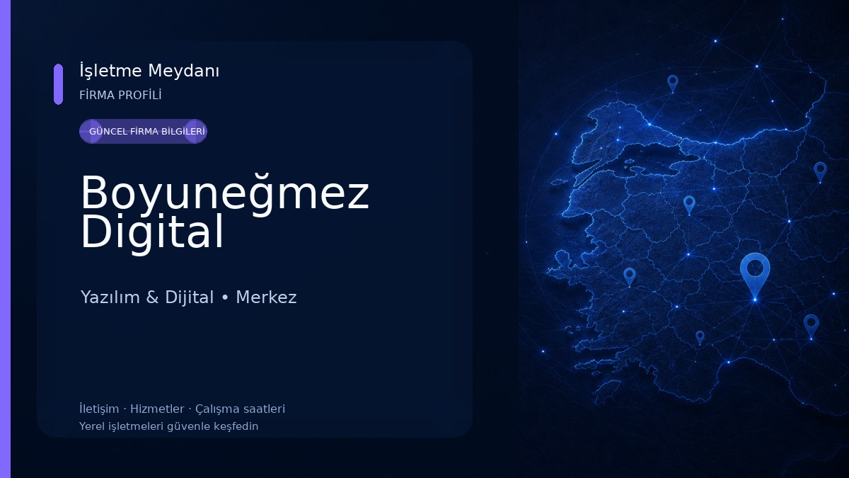 Boyuneğmez Digital 