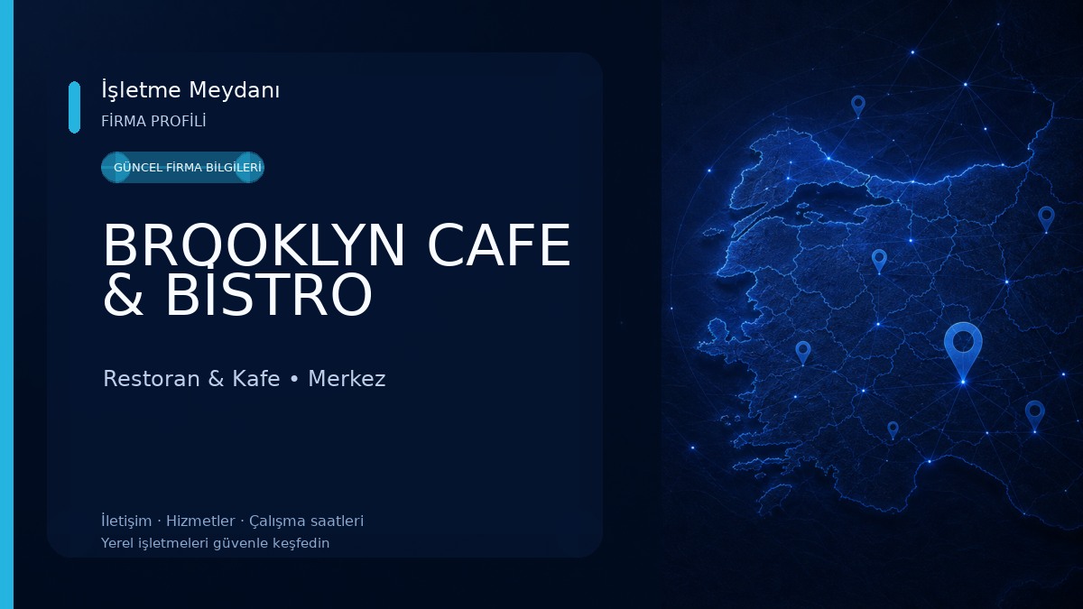 BROOKLYN CAFE & BİSTRO Restoran & Kafe