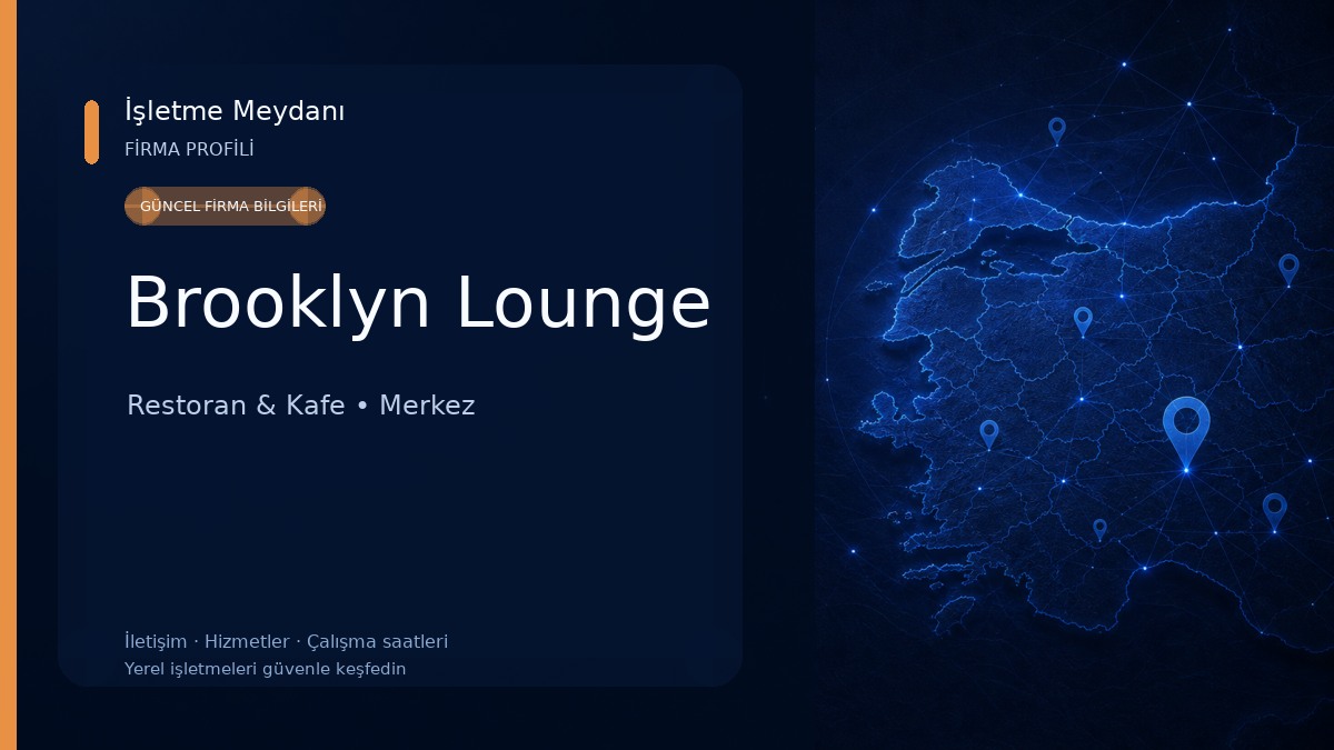 Brooklyn Lounge Restoran & Kafe
