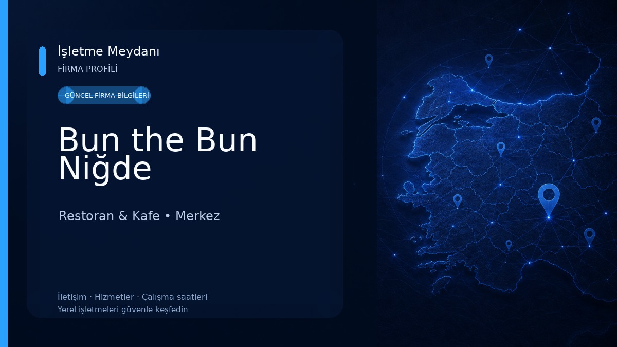 Bun the Bun Niğde