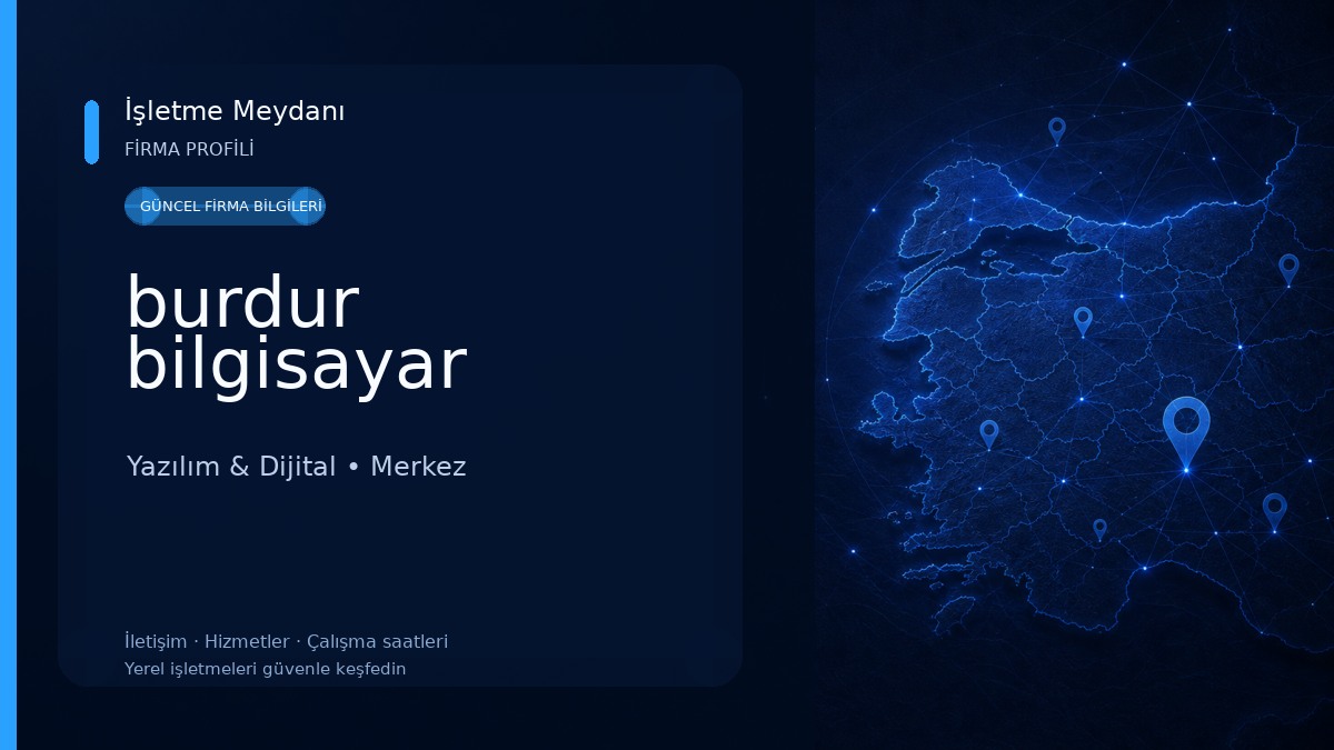 burdur bilgisayar 