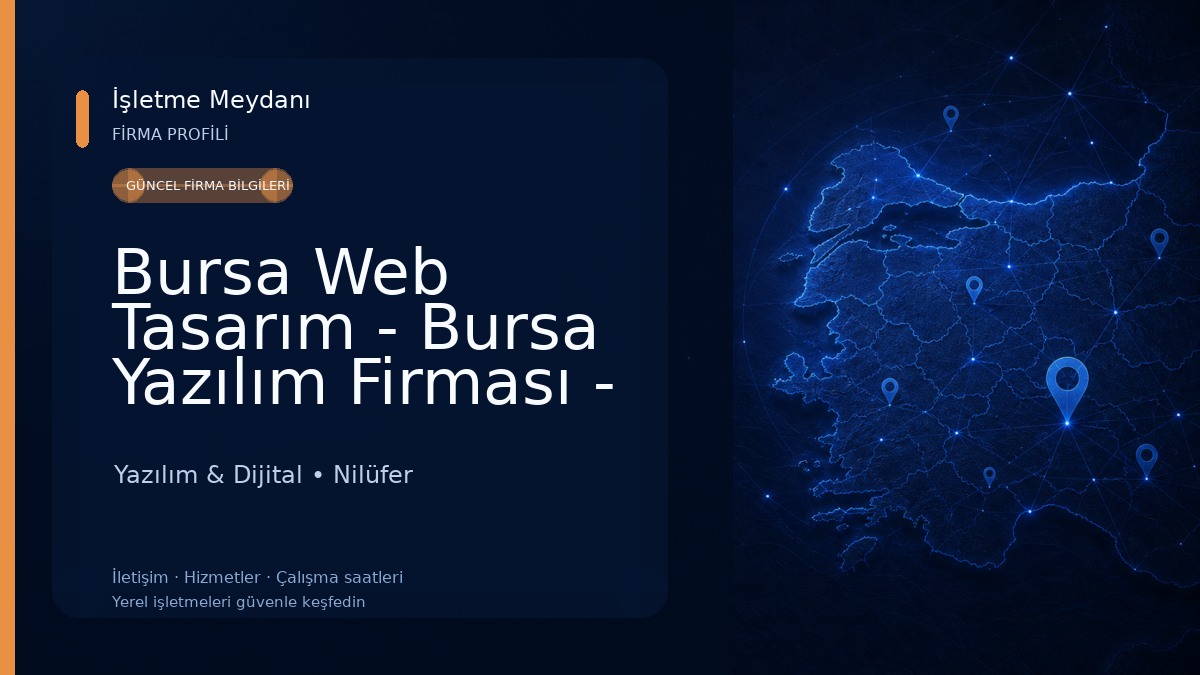 Bursa Web Tasarım - Bursa Yazılım Firması - YassMedya Yazılım & Dijital