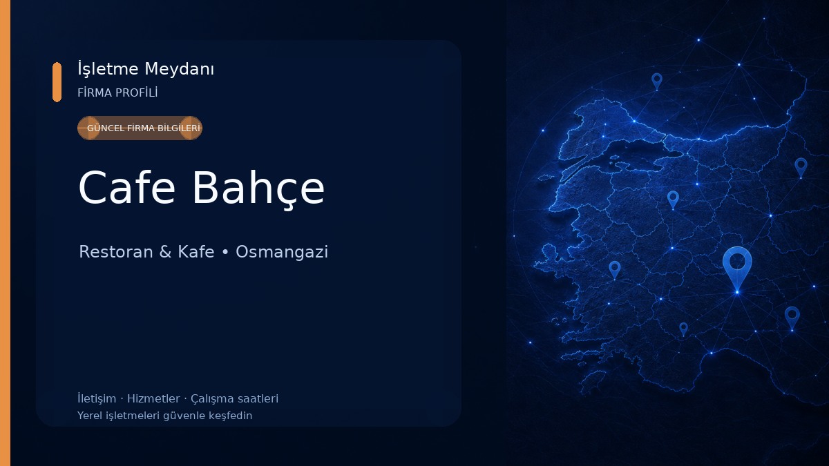 Cafe Bahçe Restoran & Kafe