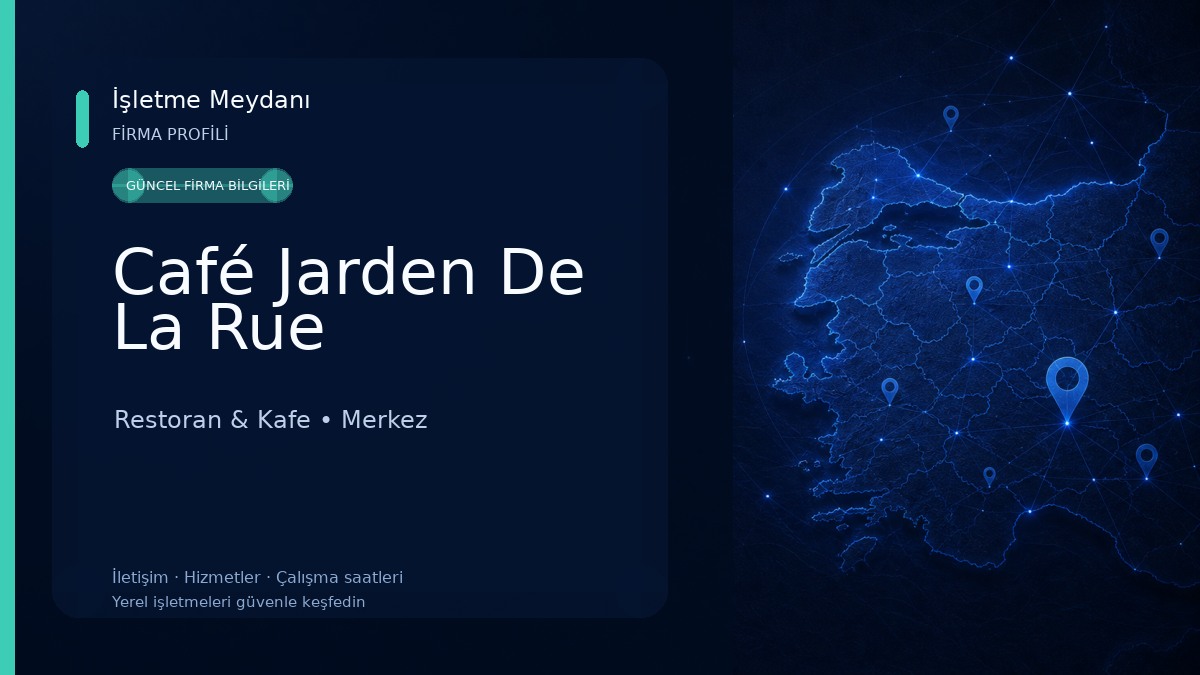 Café Jarden De La Rue Restoran & Kafe