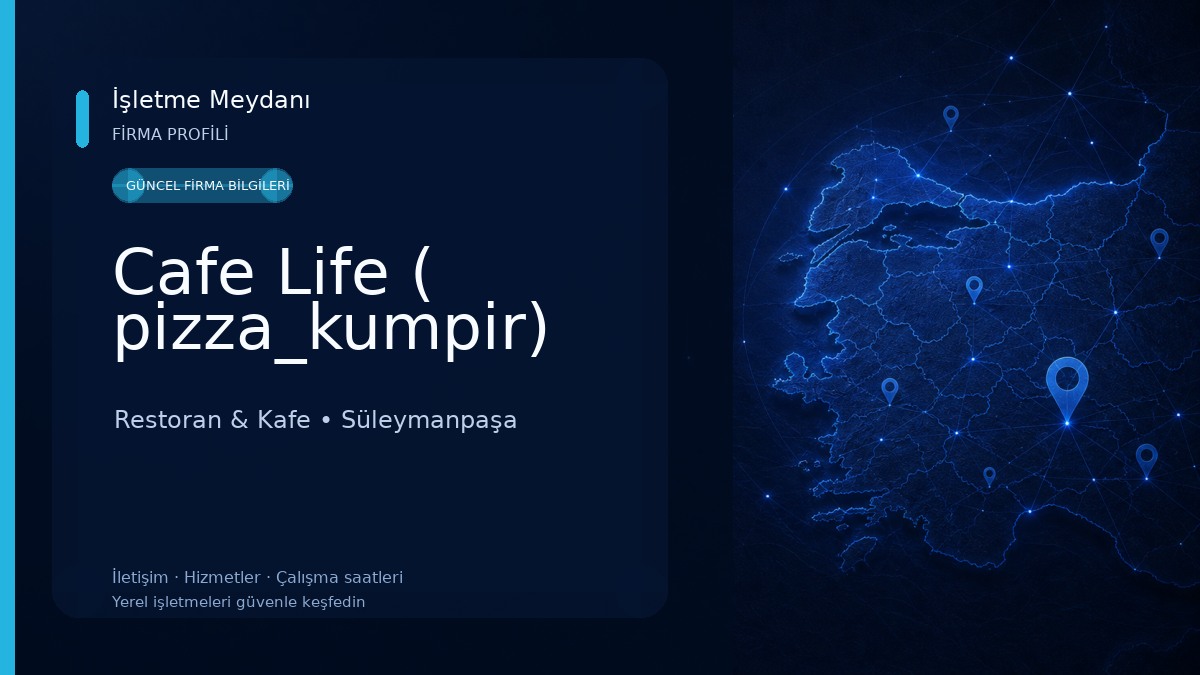 Cafe Life ( pizza_kumpir) Restoran & Kafe
