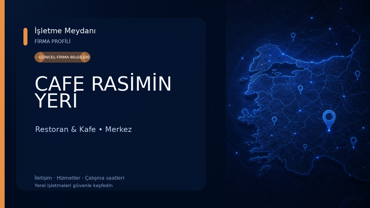 CAFE RASİMİN YERİ Restoran & Kafe