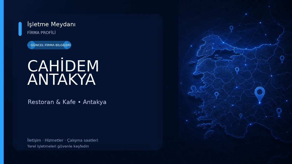 CAHİDEM ANTAKYA