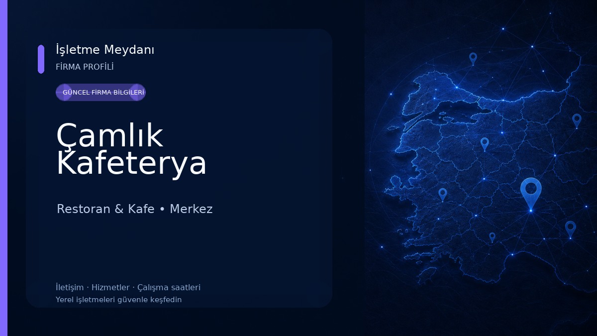 Çamlık Kafeterya