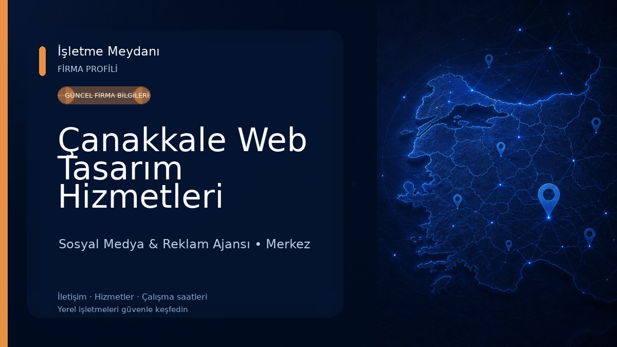 Çanakkale Web Tasarım Hizmetleri