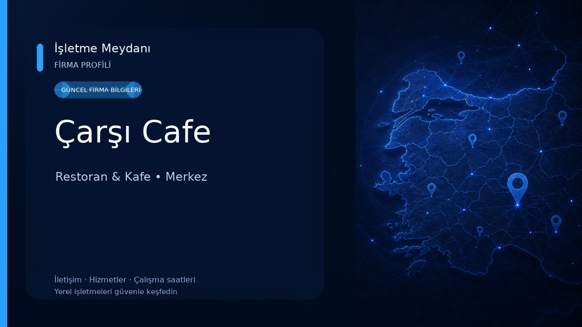 Çarşı Cafe Restoran & Kafe