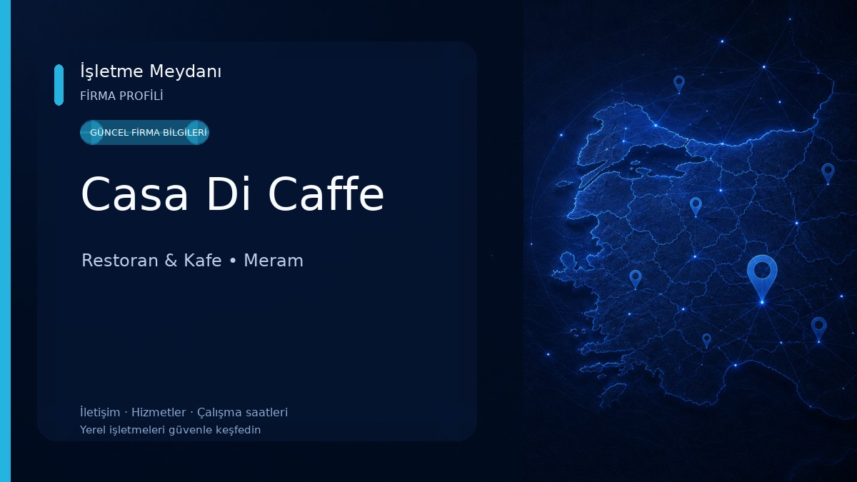 Casa Di Caffe Restoran & Kafe