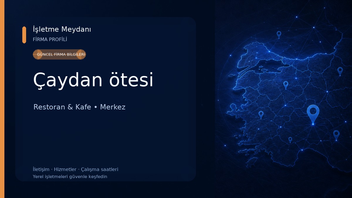 Çaydan ötesi Restoran & Kafe