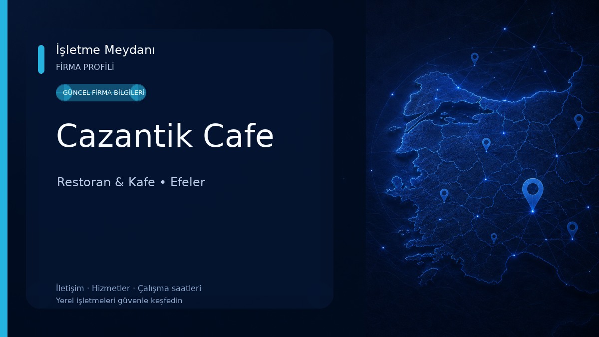 Cazantik Cafe Restoran & Kafe