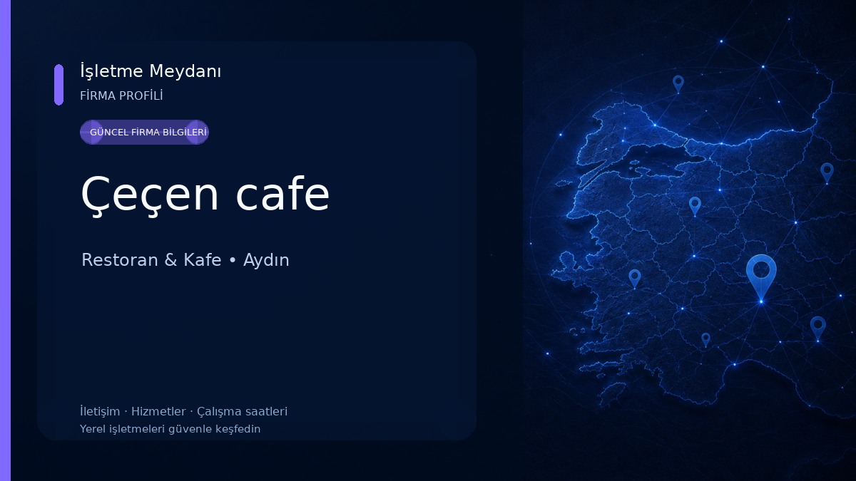Çeçen cafe Restoran & Kafe