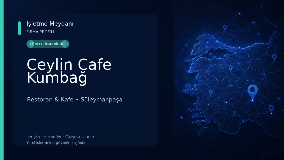 Ceylin Cafe Kumbağ Restoran & Kafe