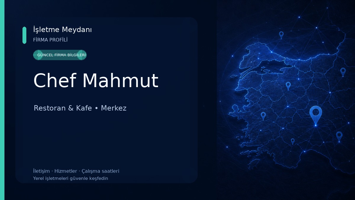 Chef Mahmut 