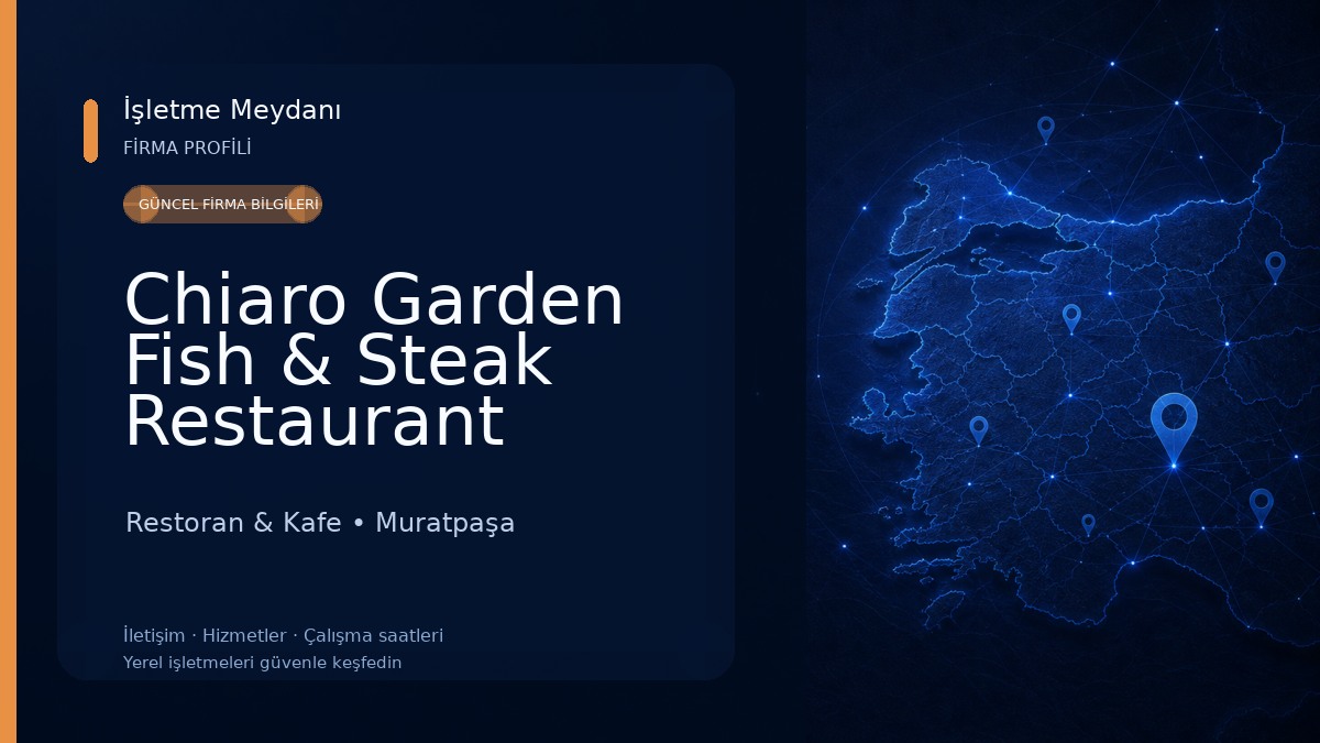 Chiaro Garden Fish & Steak Restaurant Restoran & Kafe