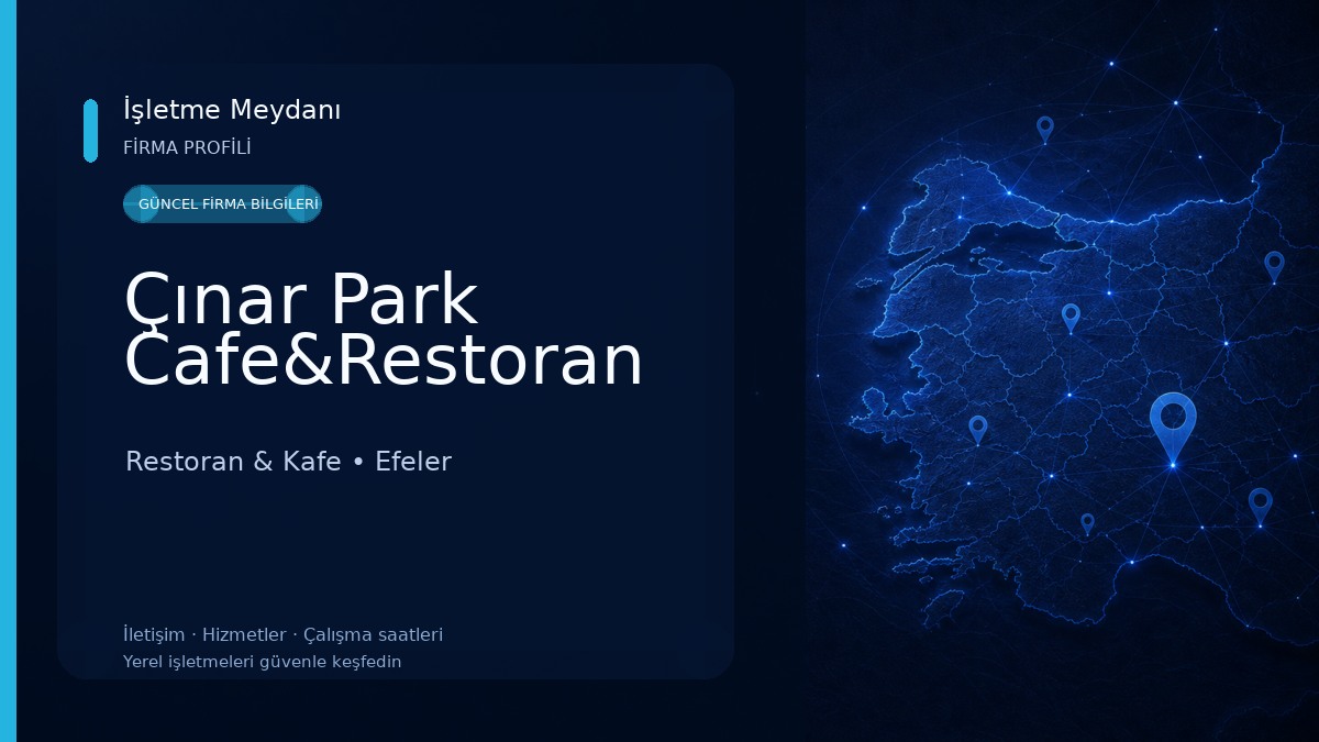Çınar Park Cafe&Restoran Restoran & Kafe