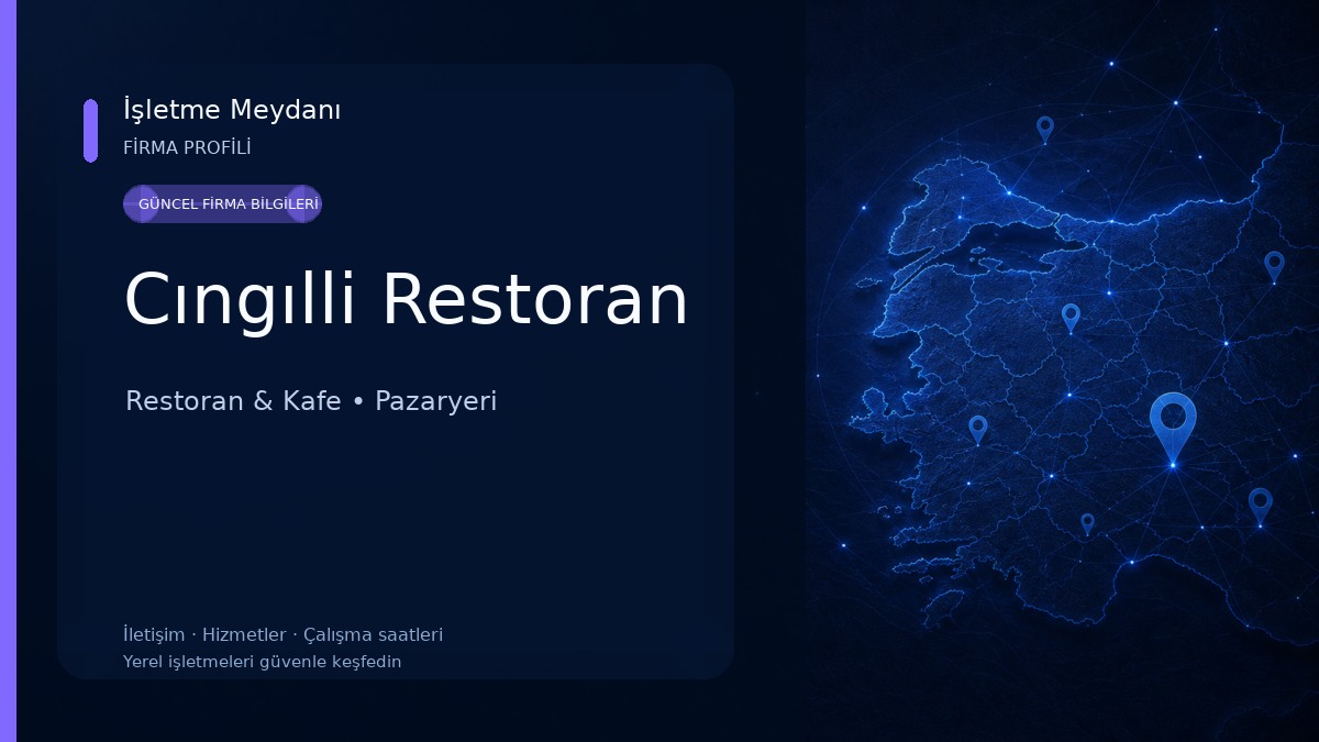 Cıngılli Restoran Restoran & Kafe