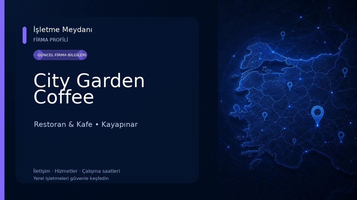 City Garden Coffee Restoran & Kafe