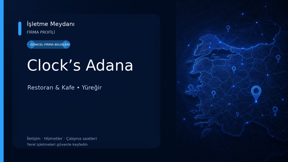 Clock’s Adana Restoran & Kafe